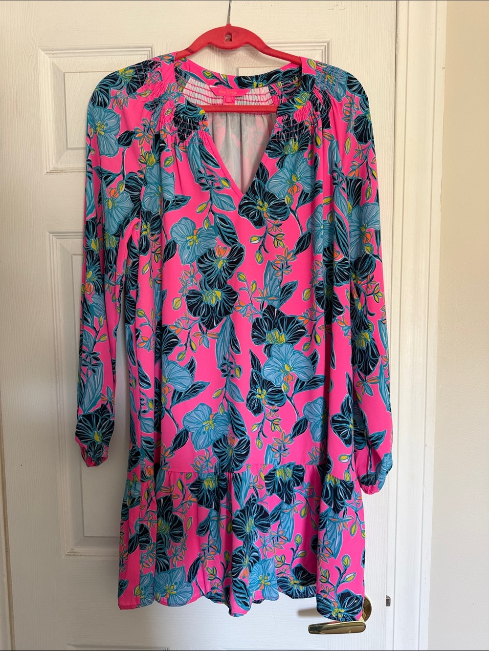 Lilly Pulitzer Pink Floral Shift Dress